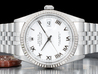 Rolex Datejust 36 Bianco Jubilee 16234 White Milk Romani